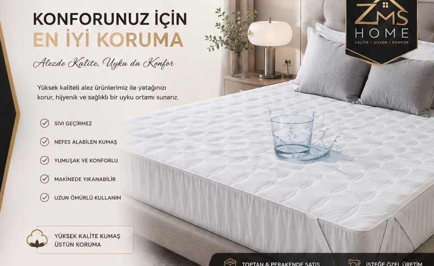 ZMS HOME Yatak Koruyucu Alez